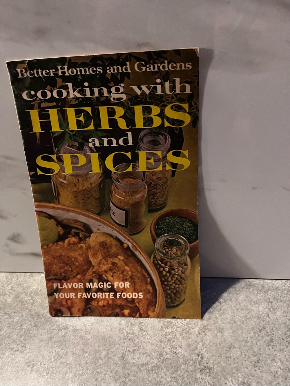 Vintage 1968 Better Homes and Gardens Cooking with Herbs and Spices